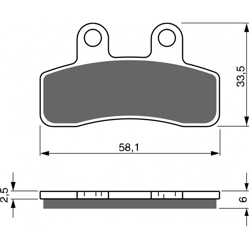Brake pads GOLDFREN AD