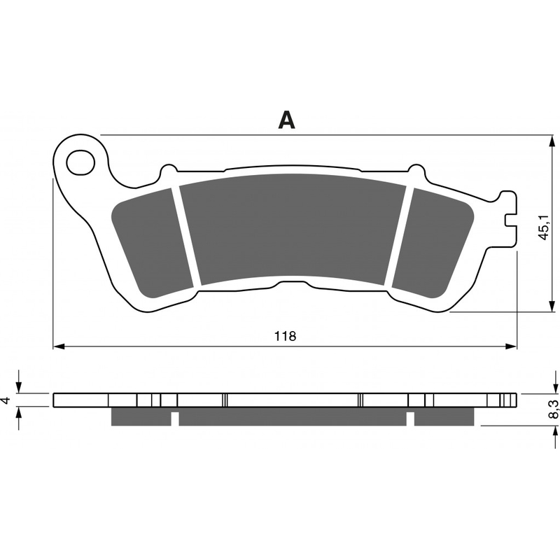 Brake pads GOLDFREN S33 OFF-ROAD