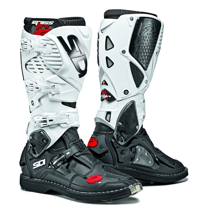 Buty motocyklowe SIDI CROSSFIRE 3 czarno-białe