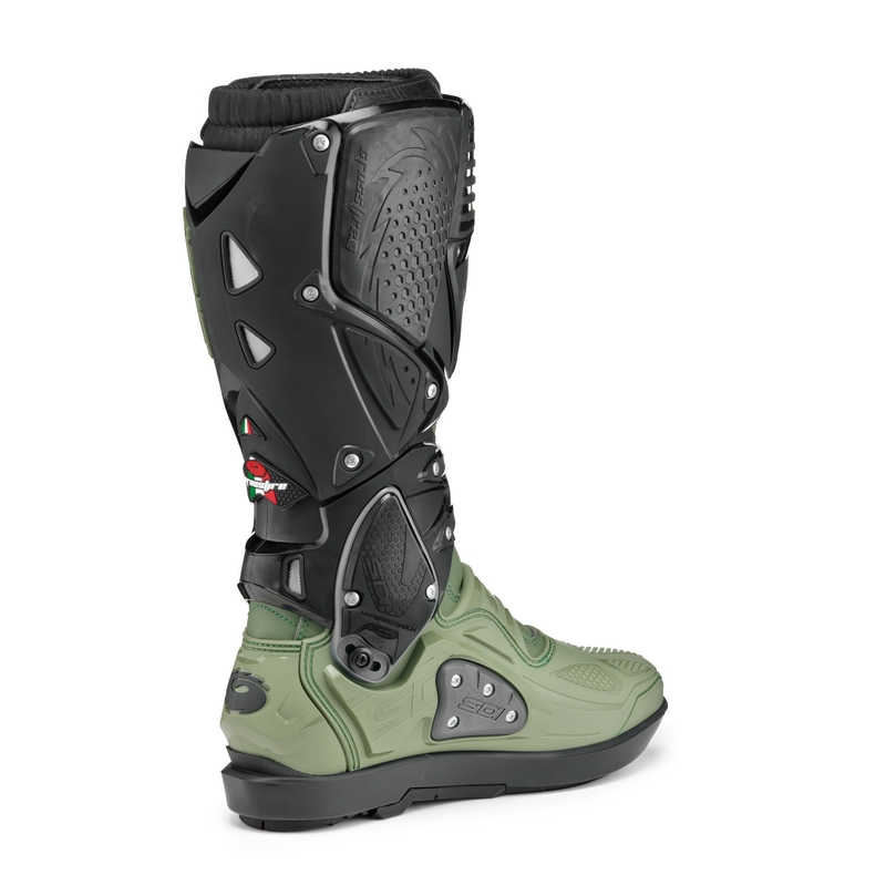 Buty motocyklowe SIDI CROSSFIRE 3 SRS zielono-czarne