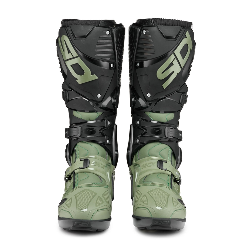 Buty motocyklowe SIDI CROSSFIRE 3 SRS zielono-czarne