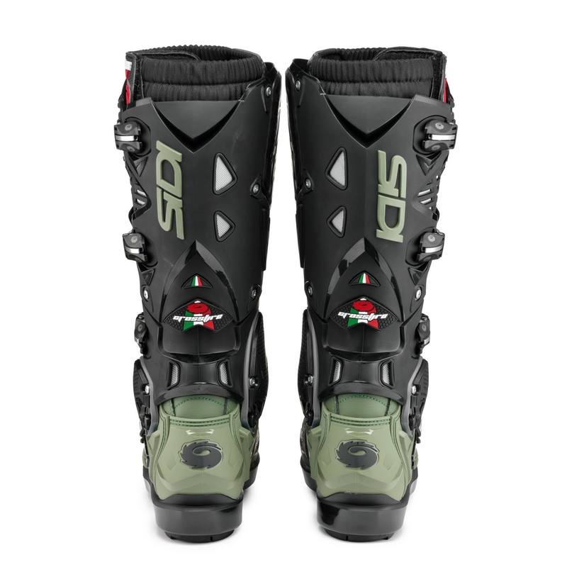 Buty motocyklowe SIDI CROSSFIRE 3 SRS zielono-czarne