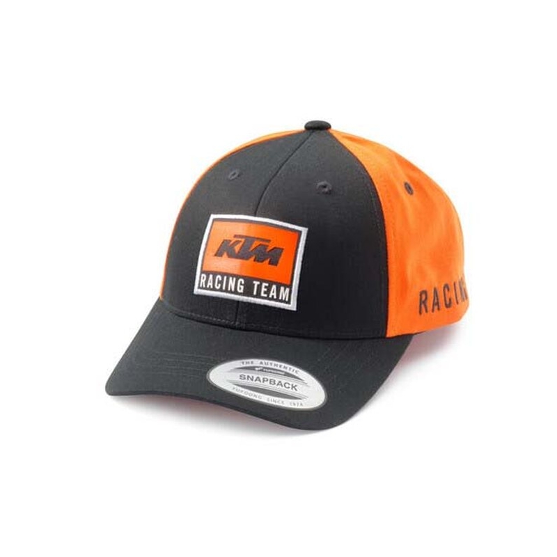 KTM Kids Team Curved Cap OS czarno-pomarańczowa