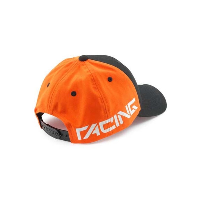 KTM Kids Team Curved Cap OS czarno-pomarańczowa