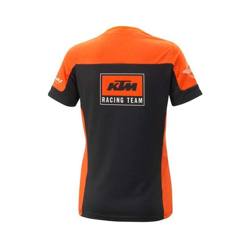 Dámské tričko KTM Team černo-oranžové