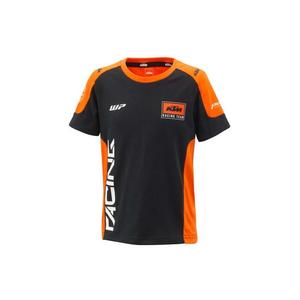 Koszulka dziecięca KTM Team czarno-pomarańczowa
