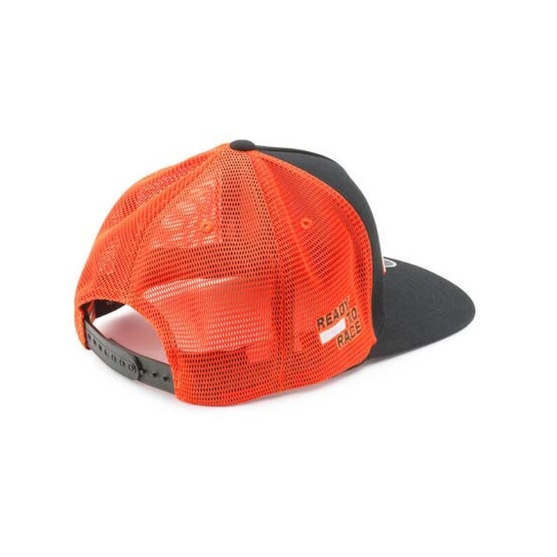 Czapka KTM MX Trucker czarno-pomarańczowa