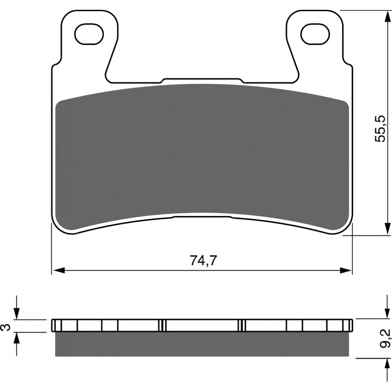 Brake pads GOLDFREN S3 wyprzedaż