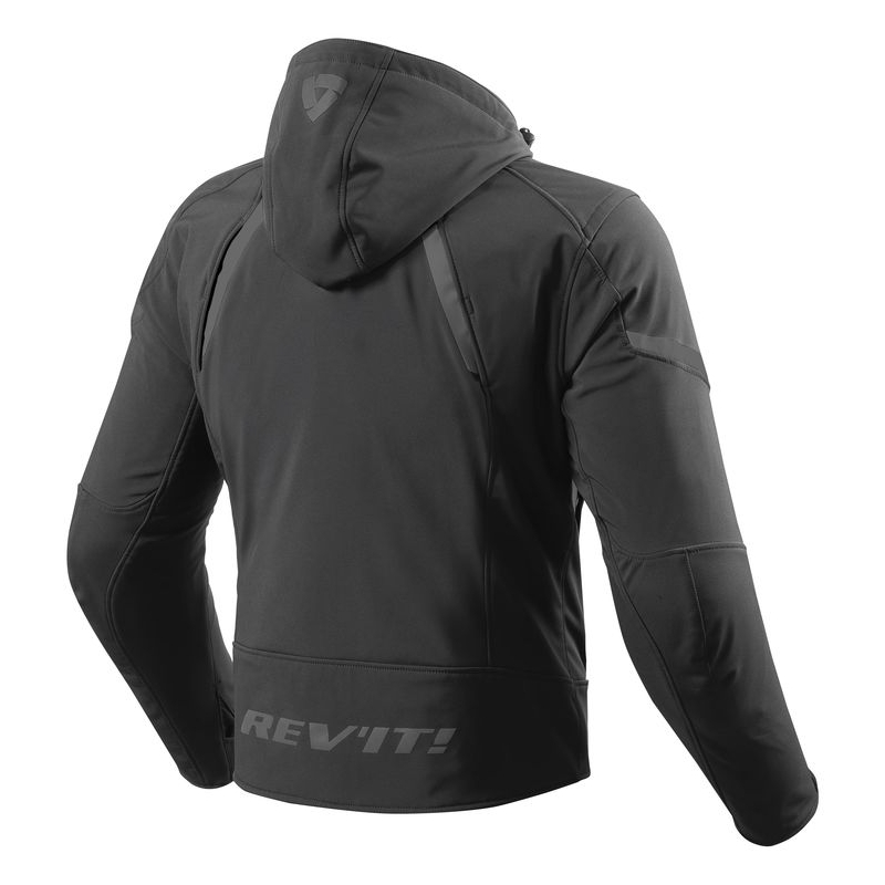 Kurtka motocyklowa Revit Burn czarna wyprzedaż