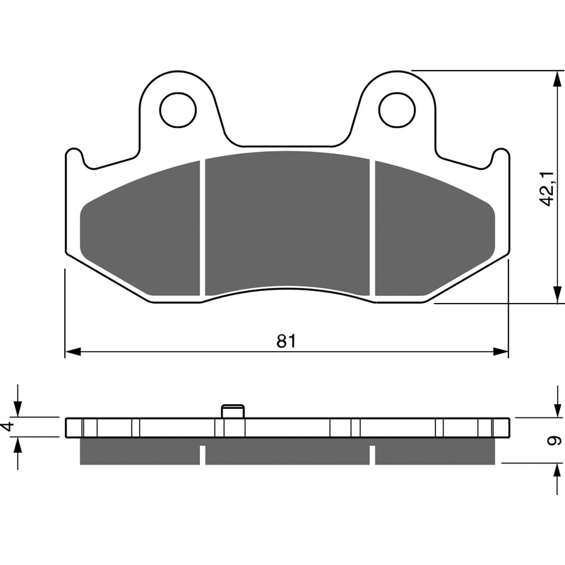 Brake pads GOLDFREN AD