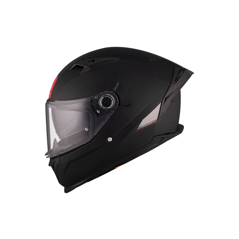 Zintegrowany kask motocyklowy MT BRAKER SV SOLID A1 czarny połysk