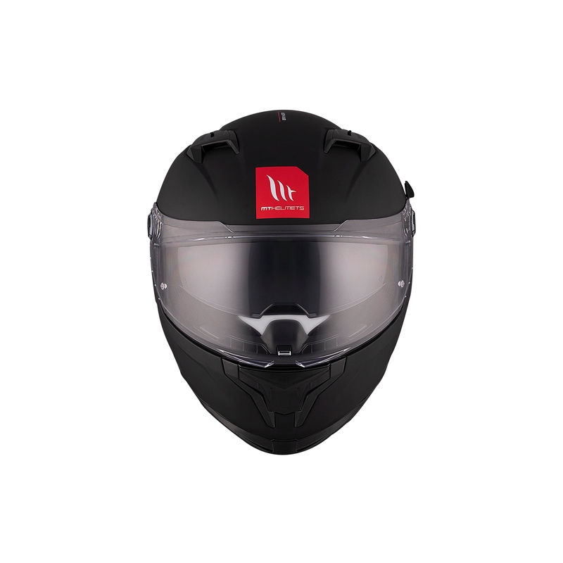 Zintegrowany kask motocyklowy MT BRAKER SV SOLID A1 czarny połysk