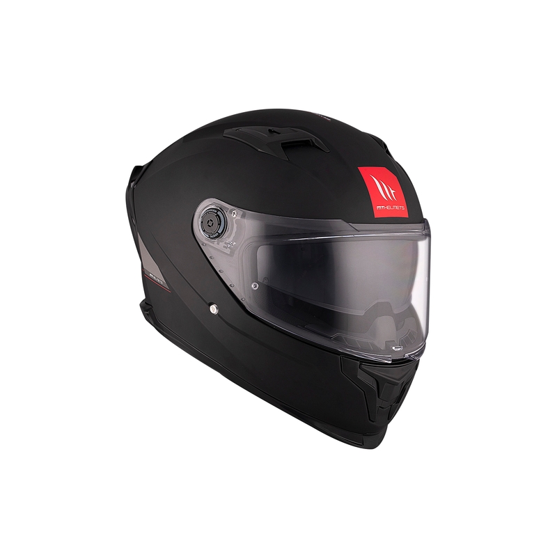 Zintegrowany kask motocyklowy MT BRAKER SV SOLID A1 czarny połysk