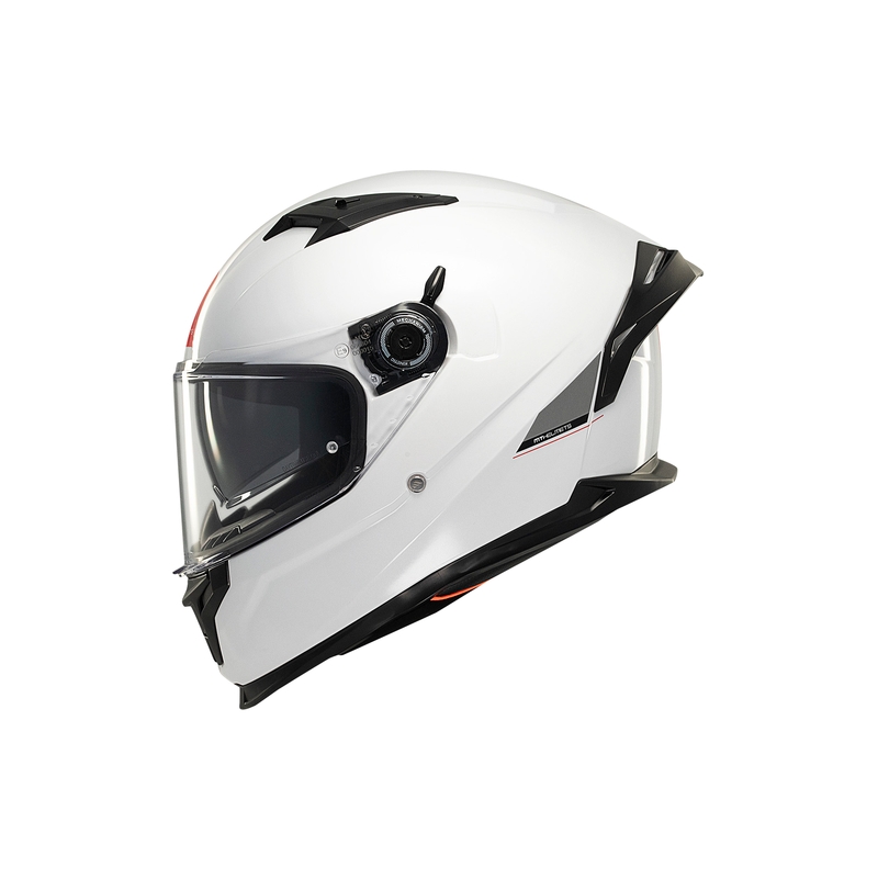 MT BRAKER SV SOLID A0 integralny kask motocyklowy biały