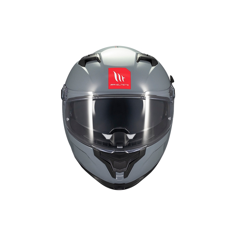 Zintegrowany kask motocyklowy MT BRAKER SV SOLID A12 szary