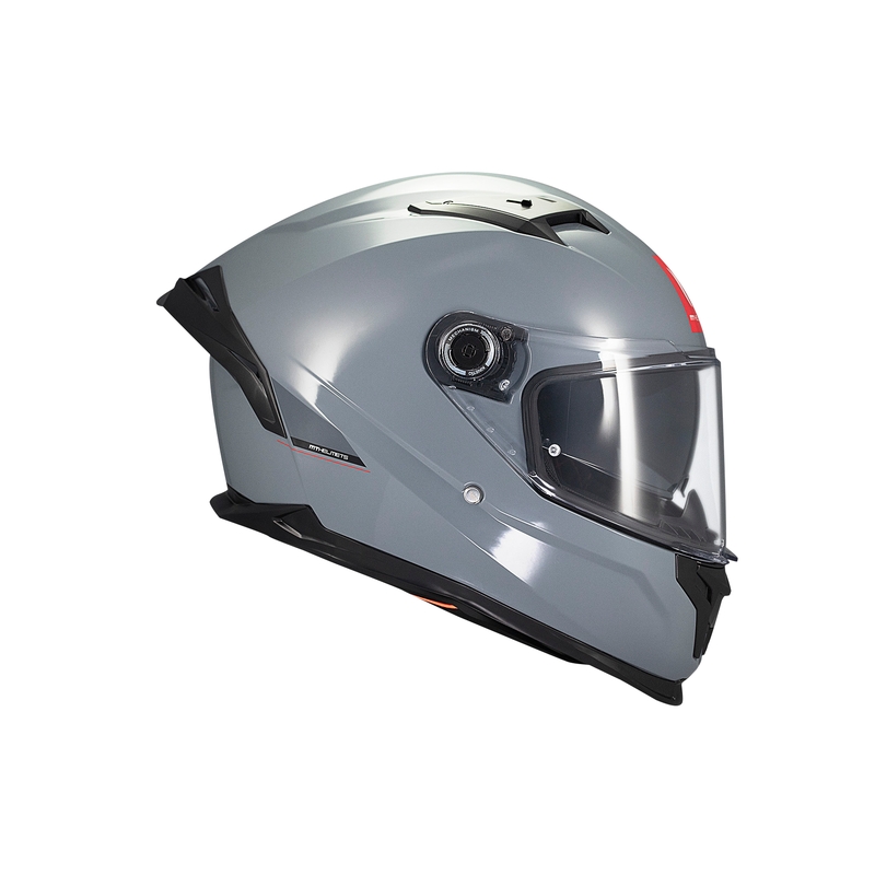 Zintegrowany kask motocyklowy MT BRAKER SV SOLID A12 szary