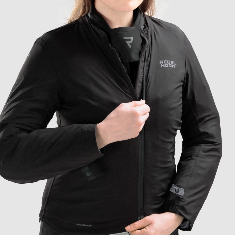 Kurtka motocyklowa damska Rebelhorn Hiker IV czarna