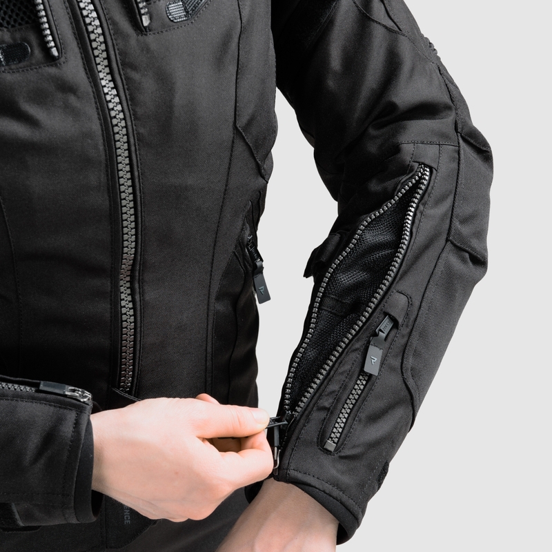 Kurtka motocyklowa damska Rebelhorn Hiker IV czarna