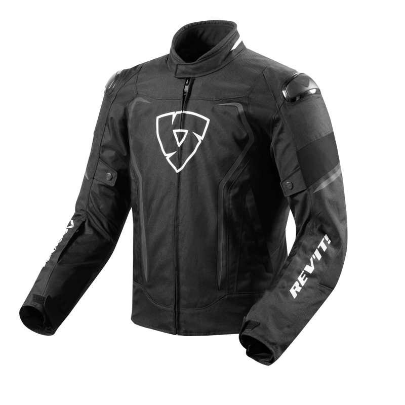 Kurtka motocyklowa Revit Vertex H2O czarna wyprzedaż