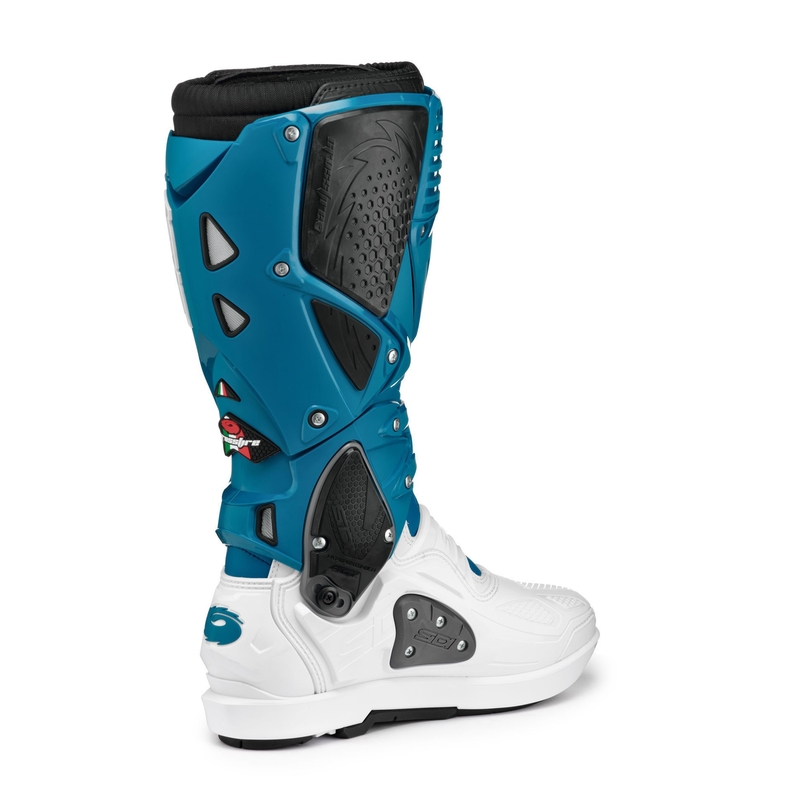Buty motocyklowe SIDI CROSSFIRE 3 SRS biało-niebieskie