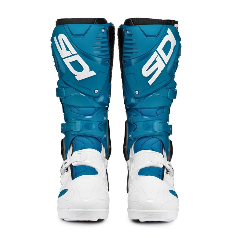 Buty motocyklowe SIDI CROSSFIRE 3 SRS biało-niebieskie