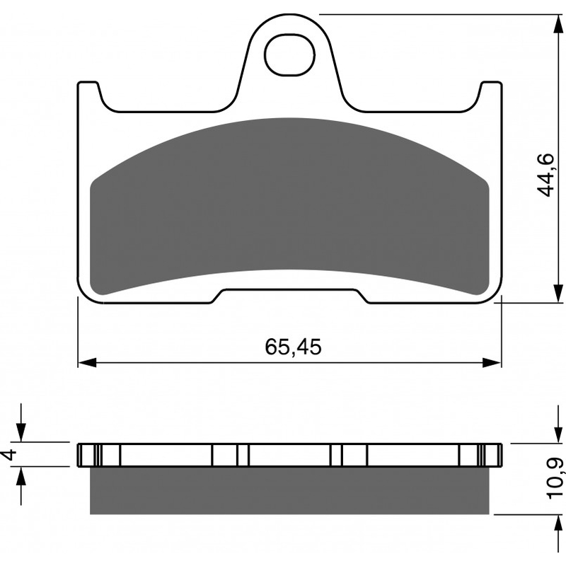 Brake pads GOLDFREN AD  STREET wyprzedaż