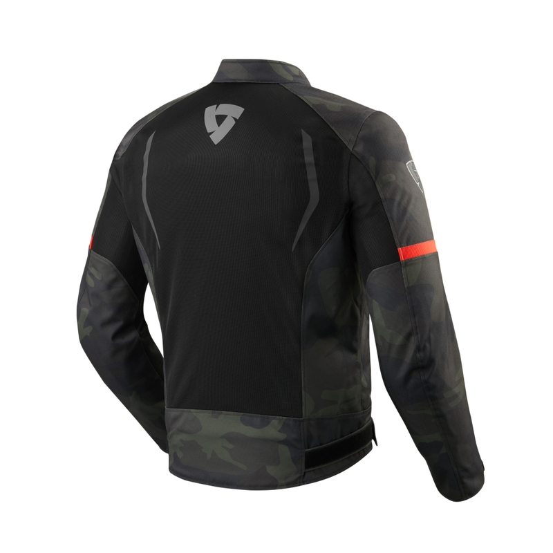 Kurtka motocyklowa Revit Torque czarno-zielona camuflage wyprzedaż