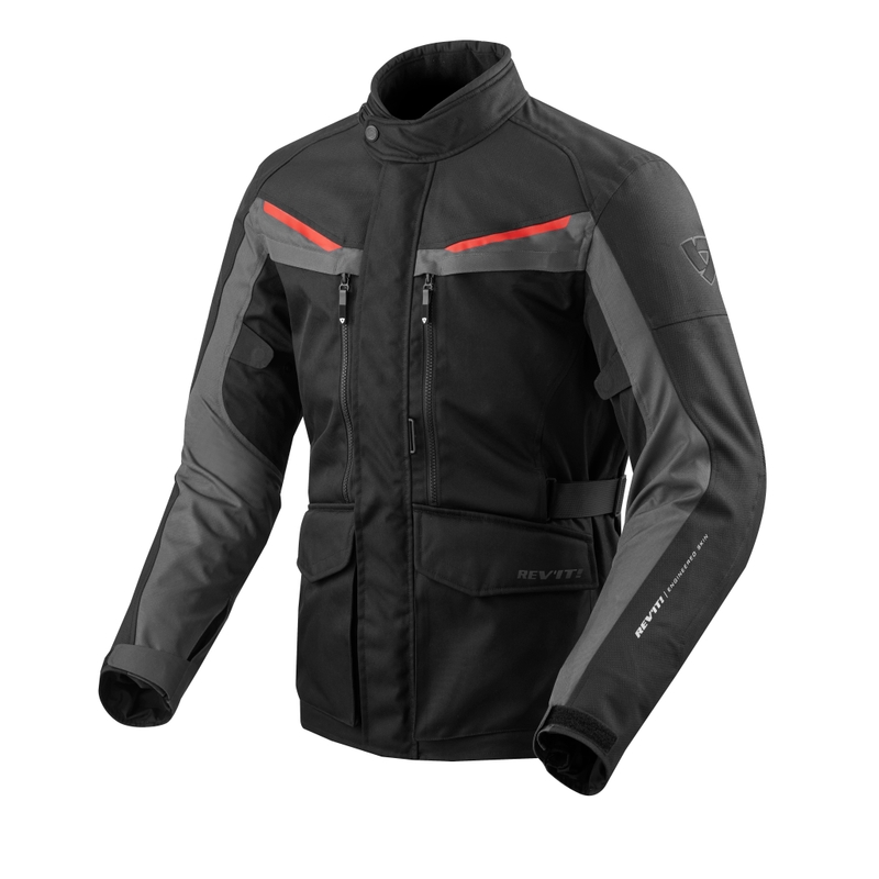 Kurtka motocyklowa Revit Safari 3 czarno-antracytowa wyprzedaż