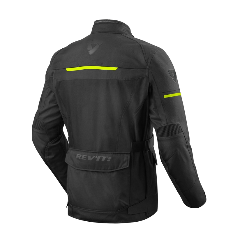 Kurtka motocyklowa Revit Safari 3 czarno-fluo żółta wyprzedaż