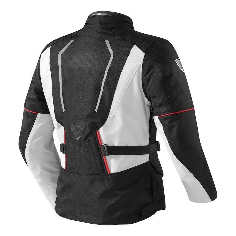 Damska kurtka motocyklowa Revit Monroe czarno-srebrna