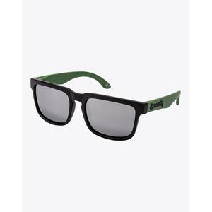 Oliwkowo-czarne okulary przeciwsłoneczne Meatfly Memphis