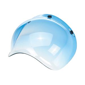 Chromowany kask bańkowy Cassida Oxygen z osłoną z pleksi