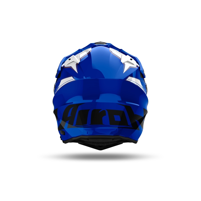 Kask enduro Airoh Commander 2 Reveal błyszczący niebieski