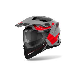 Kask enduro Airoh Commander 2 Reveal 2024 matte red fluo