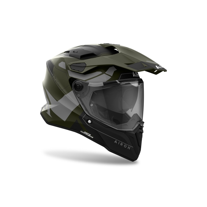 Kask Airoh Commander 2 Reveal Enduro Matowy Zielony