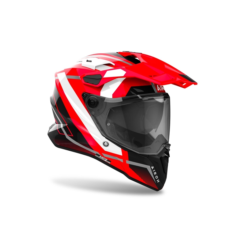 Kask enduro Airoh Commander 2 Mavick błyszczący czerwony