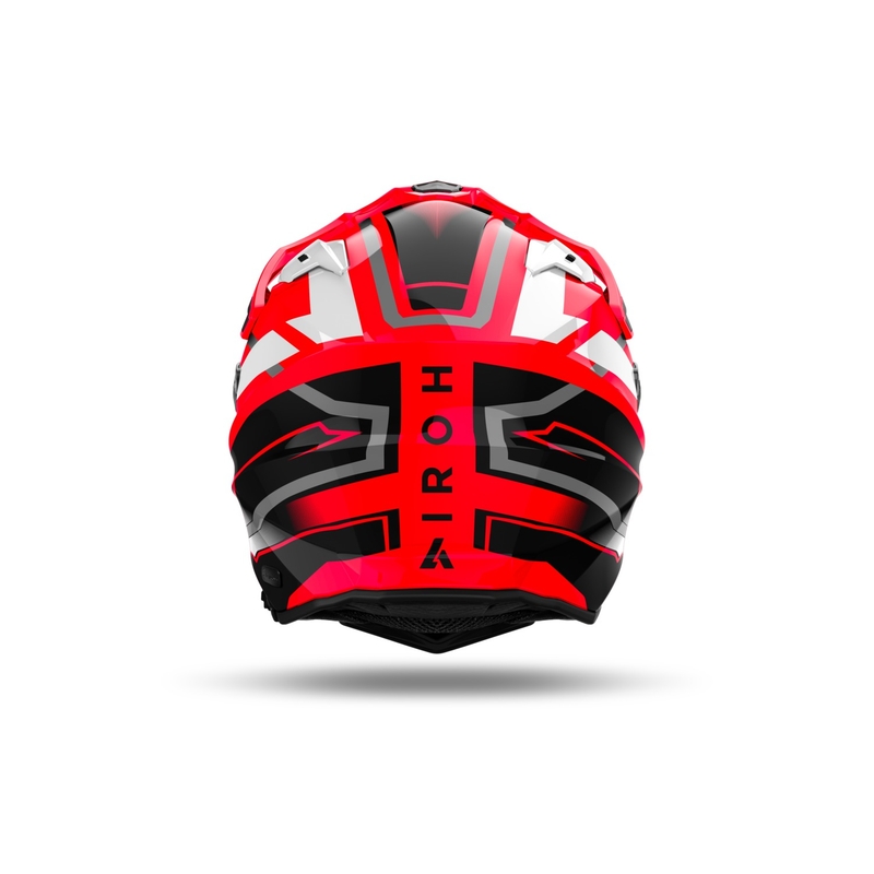 Kask enduro Airoh Commander 2 Mavick błyszczący czerwony
