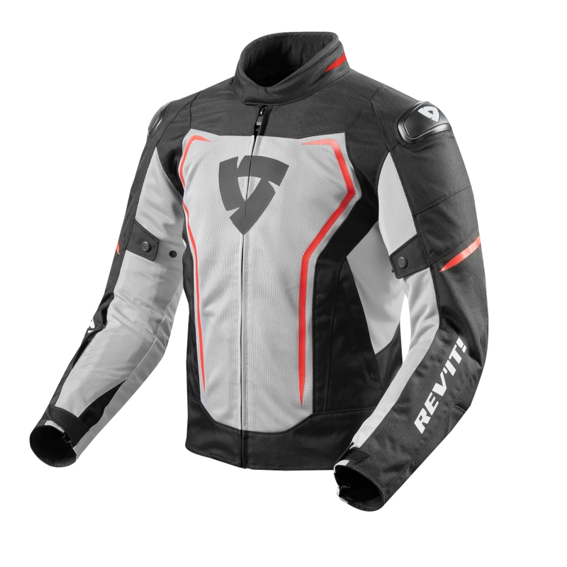 Kurtka motocyklowa Revit Vertex air czarno-czerwona wyprzedaż