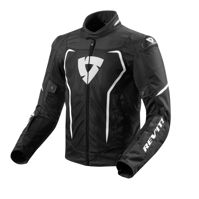 Kurtka motocyklowa Revit Vertex air czarno-biała