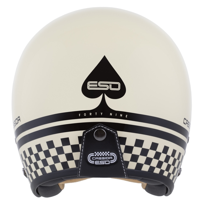 Kask otwarty Cassida Eso Forty Nine kremowo-czarny