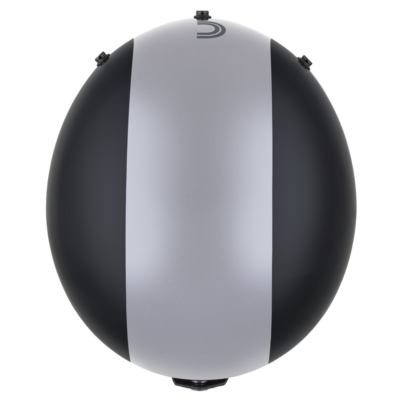 Kask otwarty Cassida Eso Jawa Panel w kolorze czarno-perłowo-antracytowo-srebrnym