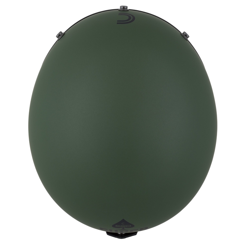 Kask otwarty Cassida Eso Super Hooligan czarny matowo-metaliczny zielony