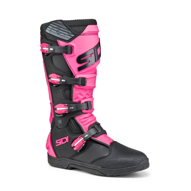 Damskie czarno-różowe buty motocyklowe SIDI X POWER SC LEI