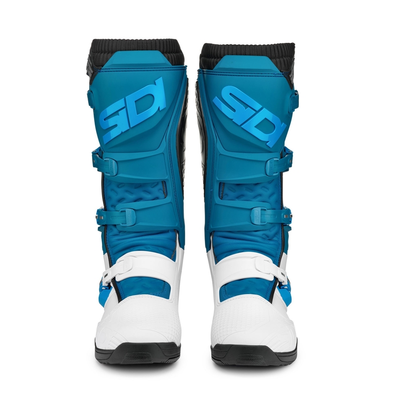 Damskie biało-niebieskie buty motocyklowe SIDI X POWER SC LEI