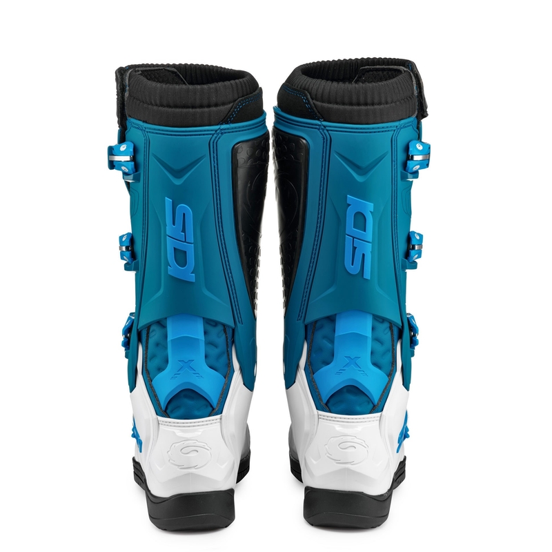 Damskie biało-niebieskie buty motocyklowe SIDI X POWER SC LEI