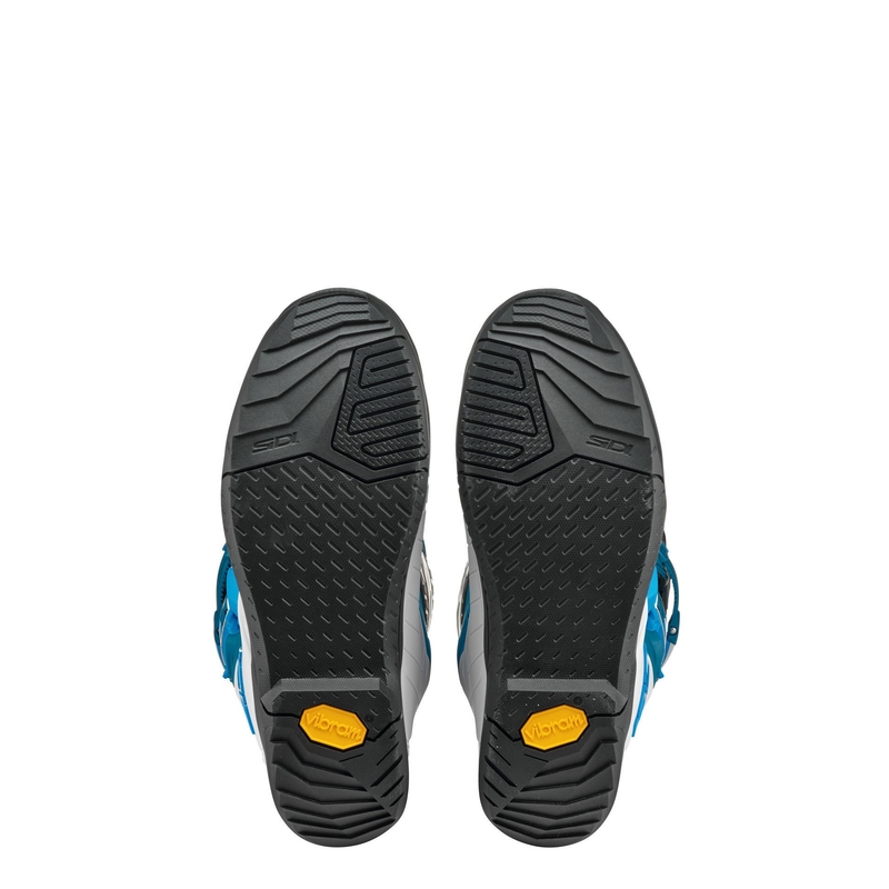 Damskie biało-niebieskie buty motocyklowe SIDI X POWER SC LEI