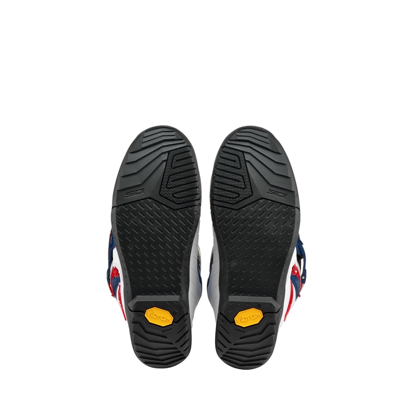 Buty motocyklowe SIDI X POWER SC biało-niebiesko-czerwone