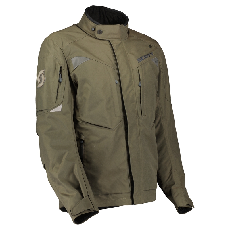 Kurtka motocyklowa SCOTT ADV TERRAIN DRYO czarno-zielona