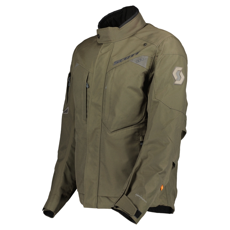 Kurtka motocyklowa SCOTT ADV TERRAIN DRYO czarno-zielona