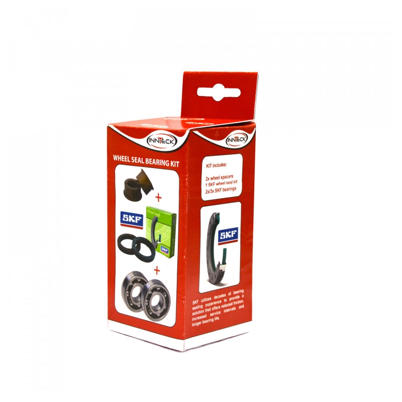 Wheel seals kit with spacers and bearings SKF rear